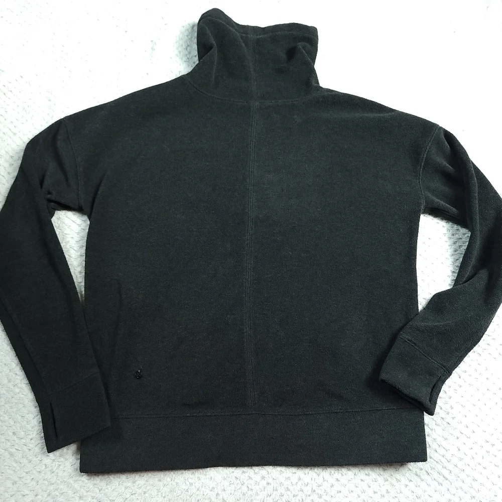Lululemon Go Forward Pullover Funnelneck Fleece Sweater Sz 6